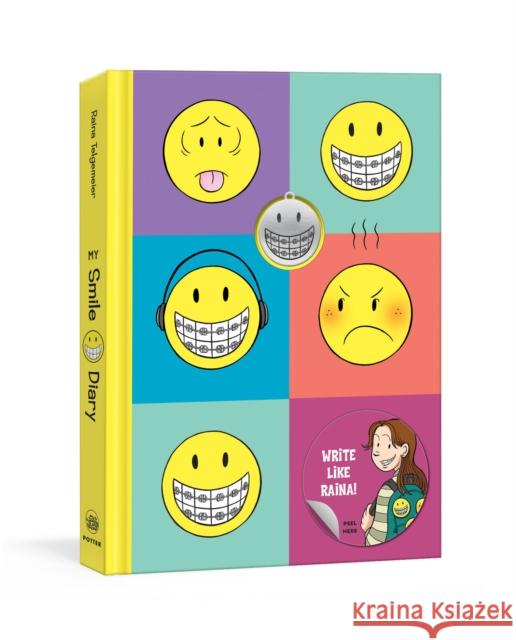 My Smile Diary Raina Telgemeier 9780593135624 Clarkson Potter Publishers - książka