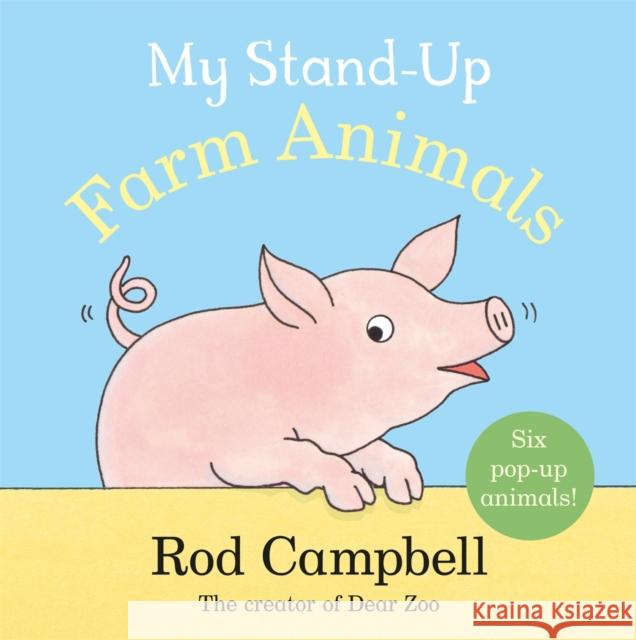 My Stand-Up Farm Animals: A Pop-Up Animal Book  9781035000258 Pan Macmillan - książka