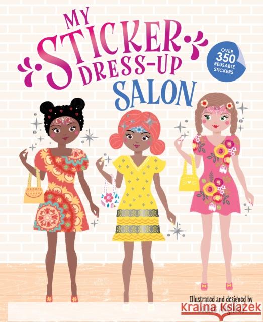 My Sticker Dress-Up: Salon Louise Anglicas 9781728276427 Sourcebooks, Inc - książka