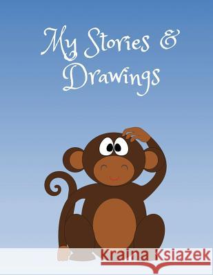 My Stories & Drawings: Writing and Drawing Book for 4-7 Year Olds Wj Journals 9781729129791 Independently Published - książka