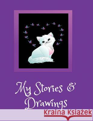 My Stories & Drawings: Writing and Drawing Book for 4-7 Year Olds Wj Journals 9781729131190 Independently Published - książka