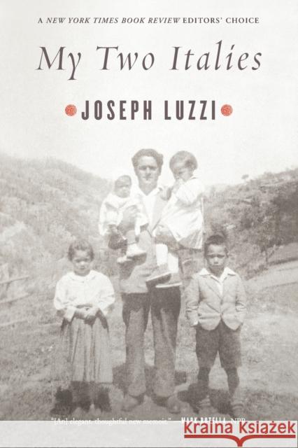 My Two Italies: A Personal and Cultural History Joseph Luzzi 9780374535391 Farrar Straus Giroux - książka