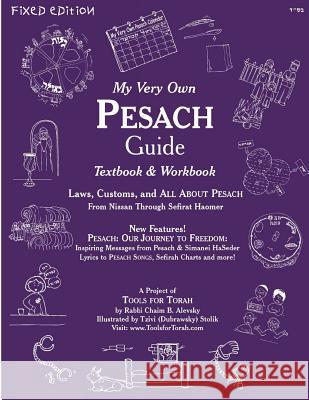 My Very Own Pesach Guide Chayim B. Alevsky 9781543017885 Createspace Independent Publishing Platform - książka