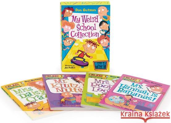 My Weird School Collection: Books 1 to 4 Dan Gutman Jim Paillot 9780061894893 HarperCollins - książka