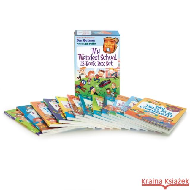 My Weirdest School 12-Book Box Set: Books 1-12 Dan Gutman 9780062878922 HarperCollins - książka