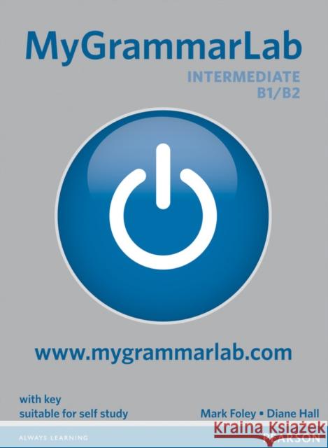 MyGrammarLab Intermediate with Key and MyLab Pack Diane Hall 9781408299159 Pearson Education Limited - książka