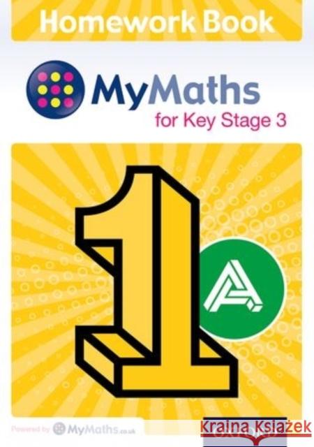 Mymaths for Ks3 Homework Book 1a Single  9780198304449 Oxford University Press - książka