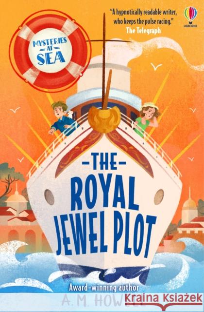 Mysteries at Sea: The Royal Jewel Plot A.M. Howell 9781801316750 Usborne Publishing Ltd - książka