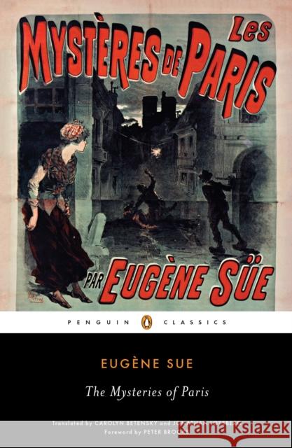 Mysteries of Paris Eugene Sue 9780143107125 Penguin Books - książka