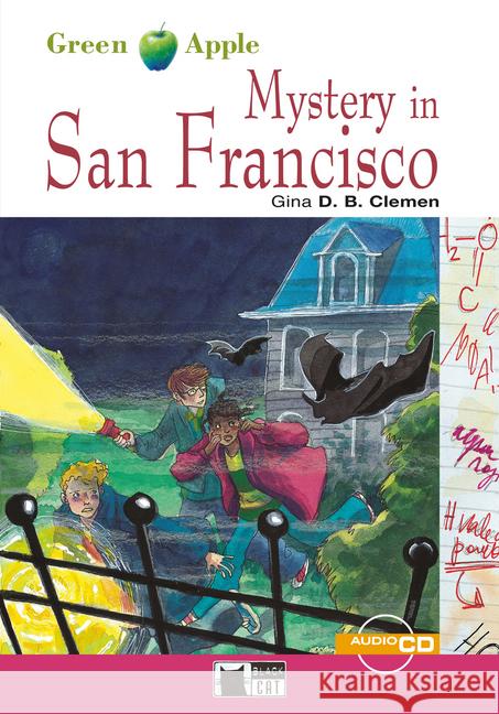 Mystery in San Francisco, w. Audio-CD : Englische Lektüre für das 2. und 3. Lernjahr. Niveau A2 Clemen, Gina D. B. 9783125000568 Black Cat Publishing - książka