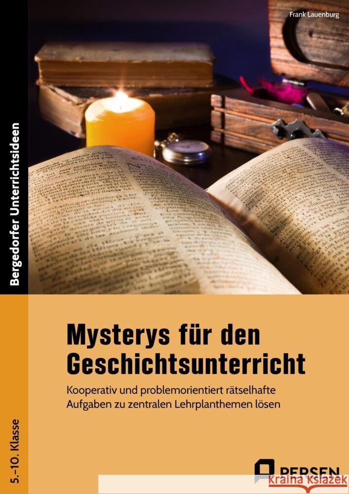 Mysterys für den Geschichtsunterricht Lauenburg, Frank 9783403211976 Persen Verlag in der AAP Lehrerwelt - książka