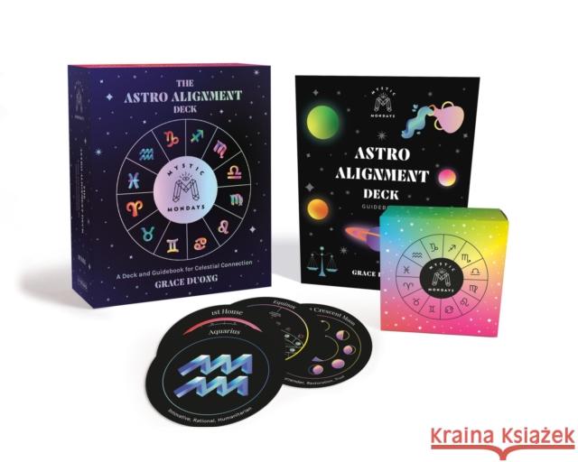 Mystic Mondays: The Astro Alignment Deck: A Deck and Guidebook for Celestial Connection Grace Duong 9780762479283 Running Press,U.S. - książka