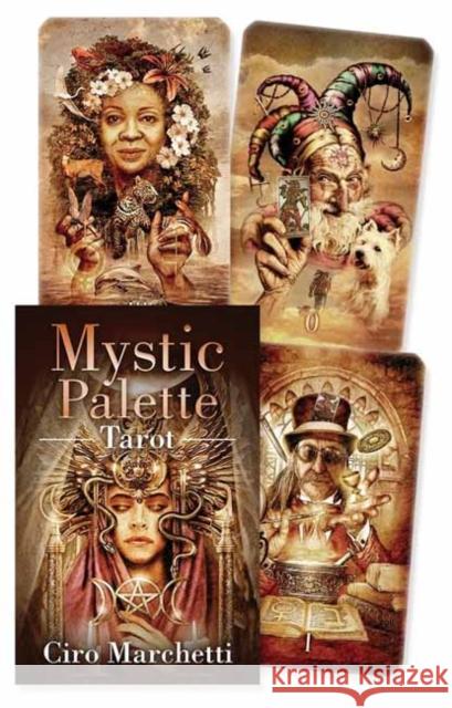 Mystic Palette Tarot Muted Tone Edition Ciro Marchetti 9780738776156 Llewellyn Publications,U.S. - książka