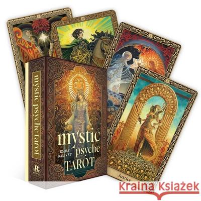 Mystic Psyche Tarot Emily Balivet 9781922786548 Rockpool Publishing - książka