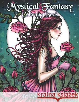 Mystical Fantasy Coloring Book: Coloring for Adults - Beautiful Fairies, Dragons, Unicorns, Mermaids and More! Molly Harrison 9781796221039 Independently Published - książka