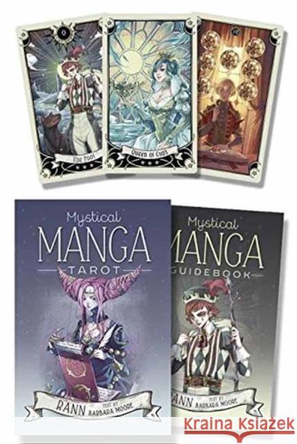 Mystical Manga Tarot Barbara Moore Rann 9780738753539 Llewellyn Publications - książka