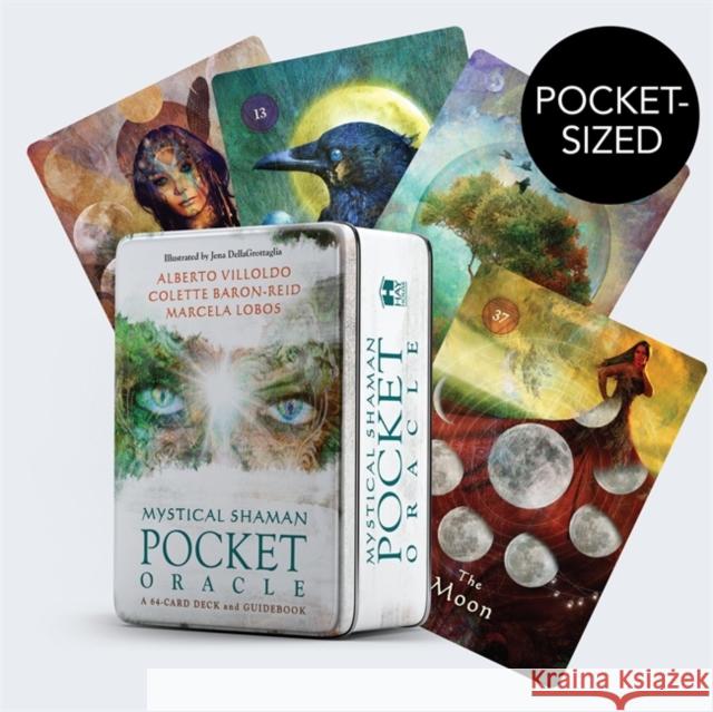 Mystical Shaman Pocket Oracle Cards: A 64-Card Deck and Guidebook Alberto Villoldo Colette Baron-Reid Marcela Lobos 9781401973674 Hay House - książka