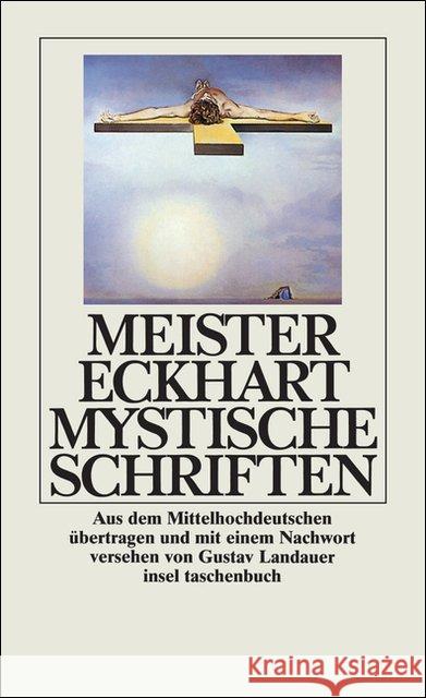 Mystische Schriften Meister Eckhart Landauer, Gustav  9783458330028 Insel, Frankfurt - książka