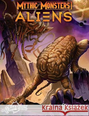 Mythic Monsters: Aliens Tom Phillips Jason Nelson Benjamin Bruck 9781500679675 Createspace - książka