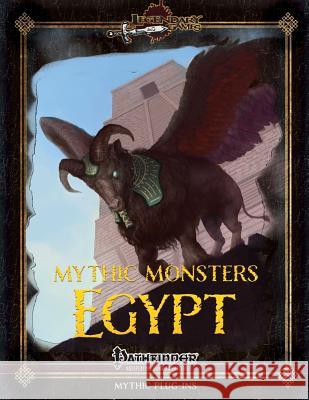 Mythic Monsters: Egypt Jason Nelson Alex Riggs Mike D. Welham 9781519718006 Createspace Independent Publishing Platform - książka