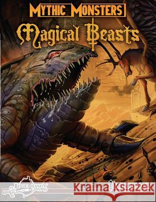 Mythic Monsters: Magical Beasts Jason Nelson Tom Phllips Alistair Rigg 9781500685843 Createspace - książka