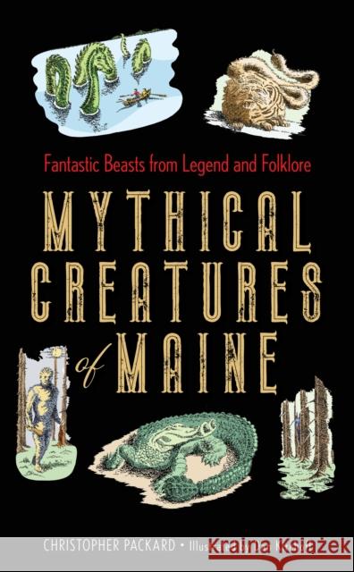 Mythical Creatures of Maine: Fantastic Beasts from Legend and Folklore Packard, Christopher 9781608937264 Down East Books - książka