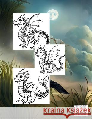 Mythical Dragons Natali Dumna 9782487734067 Coloring Book - książka