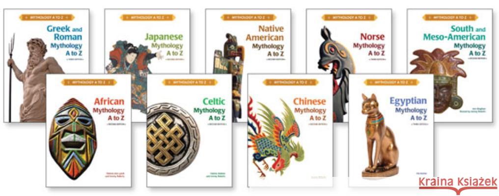Mythology A to Z Set, 9-Volumes Various 9781604139563 Chelsea House Publications - książka
