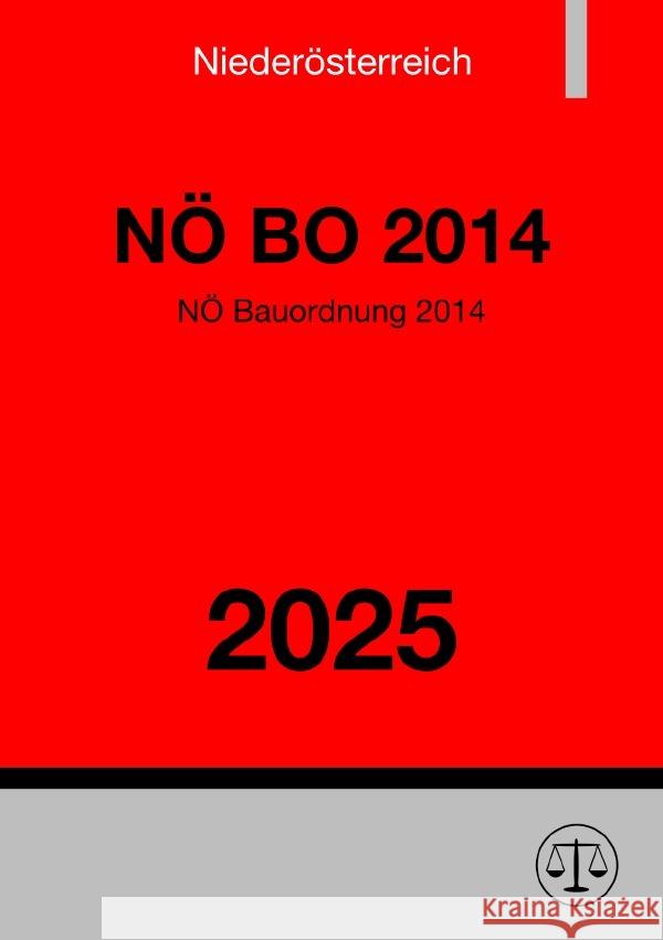 NÖ Bauordnung 2014 (NÖ BO 2014) 2025 Studier, Ronny 9783819056086 epubli - książka