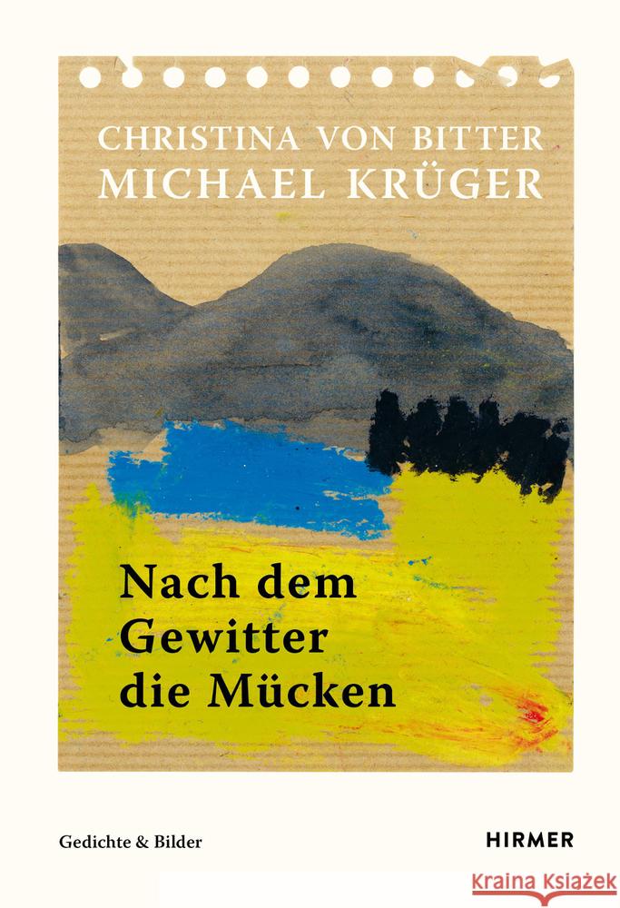 Nach dem Gewitter die Mücken : Gedichte & Bilder Krüger, Michael 9783777434575 Hirmer - książka