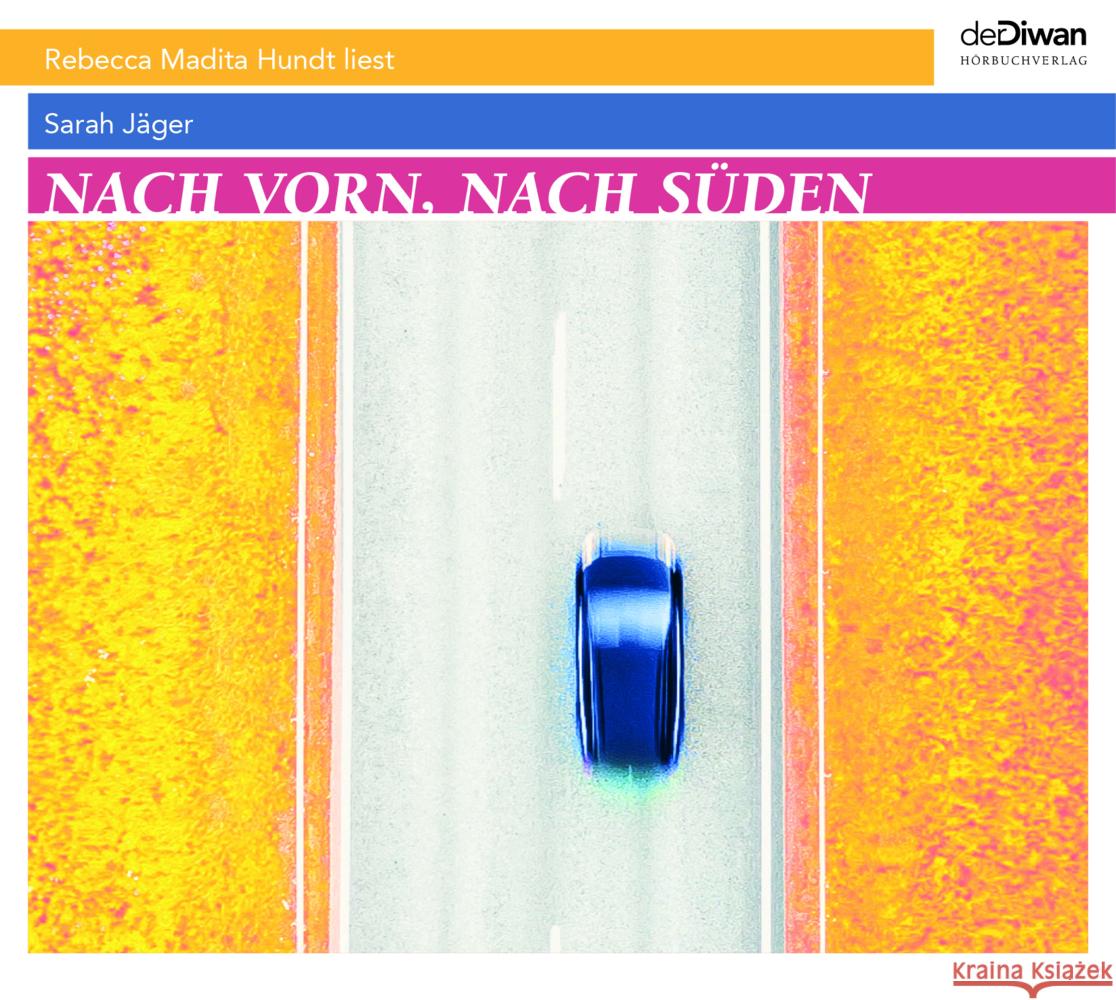 Nach vorn, nach Süden, 1 Audio-CD Jäger, Sarah 9783949840135 der Diwan Hörbuchverlag - książka