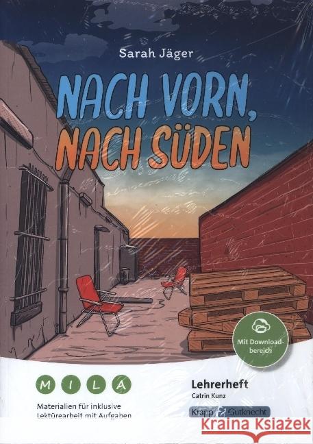 Nach vorn, nach Süden - Sarah Jäger - Materialien für die sonderpädagogische Förderung - Lehrerheft Kunz, Catrin 9783963231056 Krapp & Gutknecht - książka