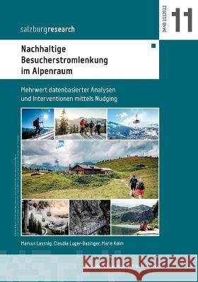 Nachhaltige Besucherstromlenkung im Alpenraum: Mehrwert datenbasierter Analysen und Interventionen mittels Nudging Markus Lassnig, Claudia Luger-Bazinger, Marie Kolm 9783754349137 Books on Demand - książka