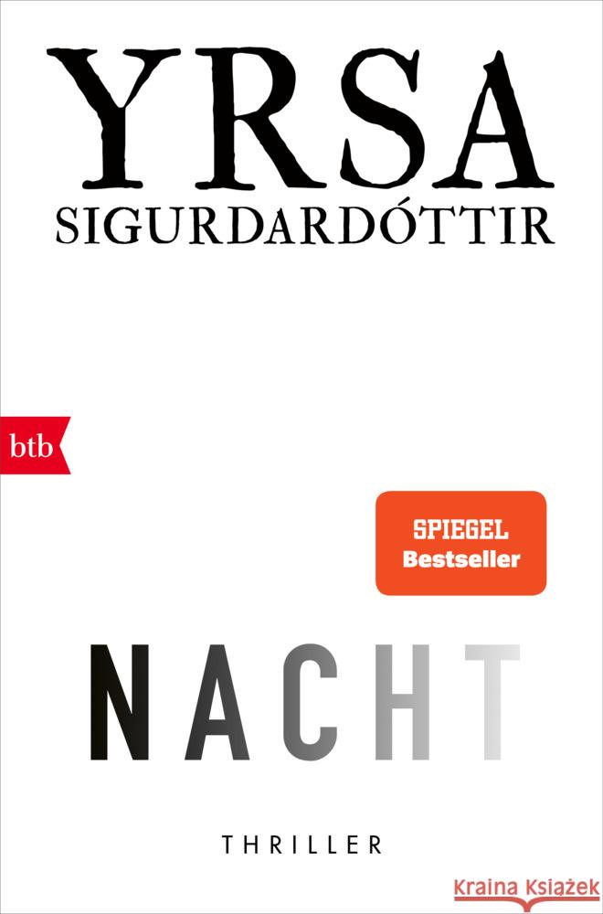 NACHT Sigurdardóttir, Yrsa 9783442762415 btb - książka
