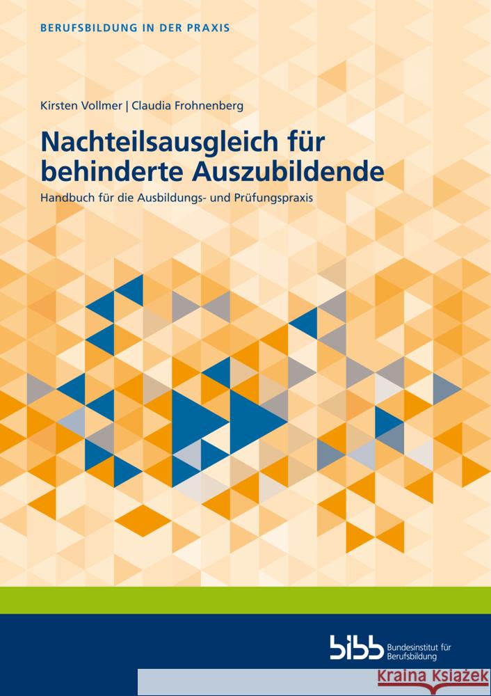 Nachteilsausgleich für behinderte Auszubildende Vollmer, Kirsten, Frohnenberg, Claudia 9783847429432 Verlag Barbara Budrich - książka