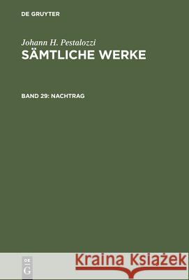 Nachtrag Werder, Kurt 9783110155389 De Gruyter - książka