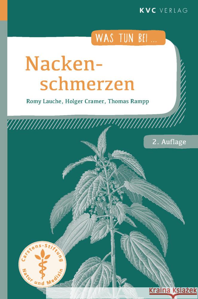 Nackenschmerzen Lauche, Romy, Cramer, Holger, Rampp, Thomas 9783965620933 KVC Verlag - książka