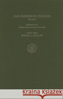 Nag Hammadi Codices IX and X Pearson 9789004063778 Brill Academic Publishers - książka