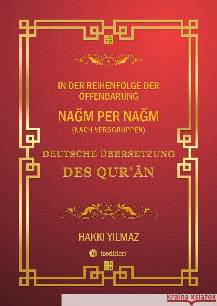 NAGM PER NAGM - NACH VERSGRUPPEN - YILMAZ, HAKKI 9783347794535 tredition - książka