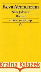 Nahe Jedenew : Roman Vennemann, Kevin   9783518124505 Suhrkamp - książka