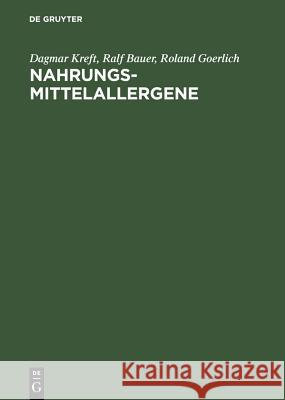 Nahrungsmittelallergene Kreft, Dagmar 9783110148053 Walter de Gruyter - książka