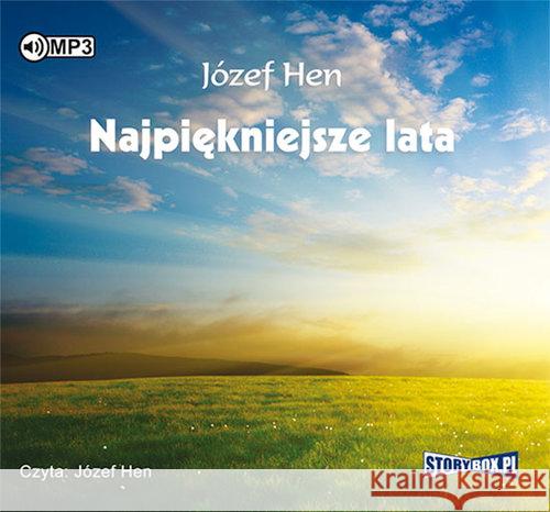 Najpiękniejsze lata audiobook Hen Józef 9788381460767 Heraclon - książka