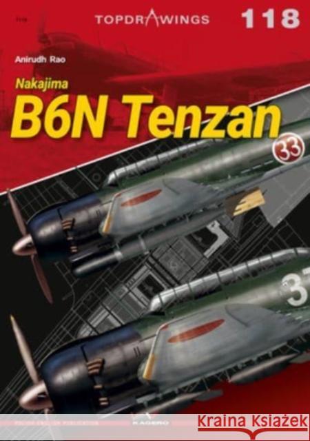 Nakajima B6n Tenzan Anirudh Rao 9788366673588 Kagero - książka