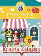 Naklejam, koloruję, uczę się słów praca zbiorowa 9789464767735 Yoyo Books - książka