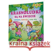 Naklejanki - Krasnoludki są na świecie SIEDMIORÓG Warzecha Teresa 9788360307311 Siedmioróg - książka