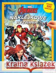 Naklejkowe wyzwania. Marvel Avengers Erika White 9788383156897 Olesiejuk Sp. z o.o. - książka