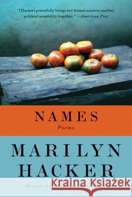 Names Marilyn Hacker 9780393339673 W. W. Norton & Company - książka