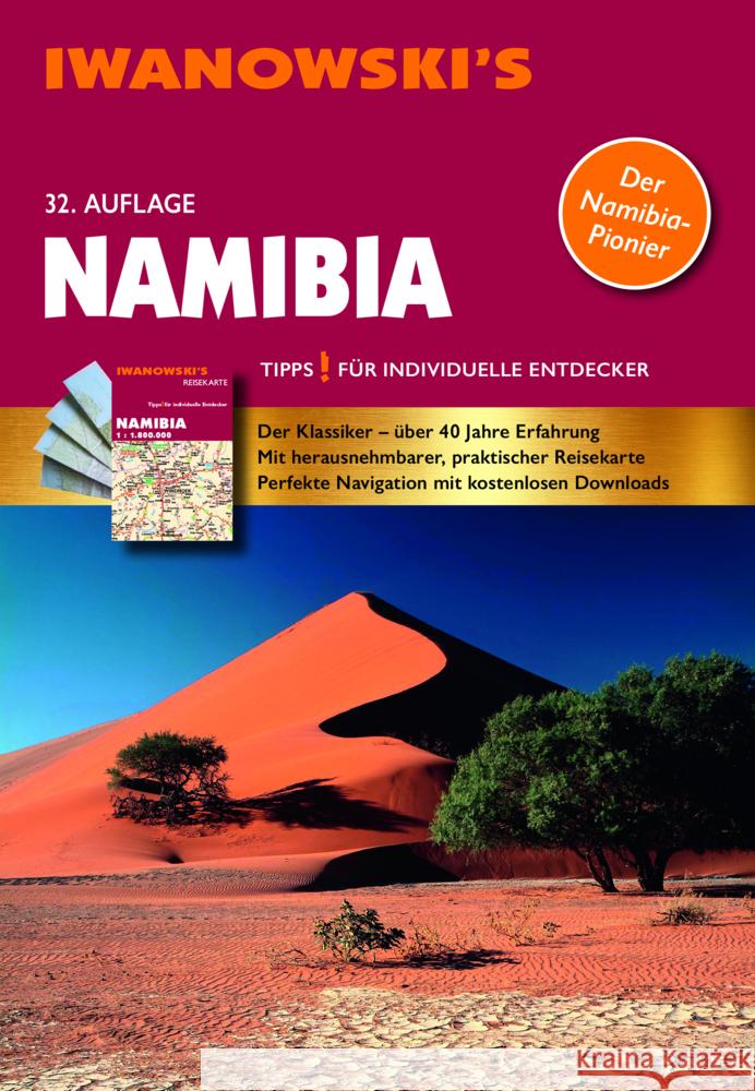 Namibia - Reiseführer von Iwanowski, m. 1 Karte Iwanowski, Michael 9783861972587 Iwanowskis Reisebuchverlag GmbH - książka