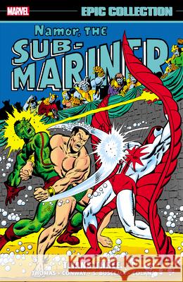 Namor The Sub-Mariner Epic Collection: Titans Three Marvel Various 9781302955397 Marvel Comics - książka