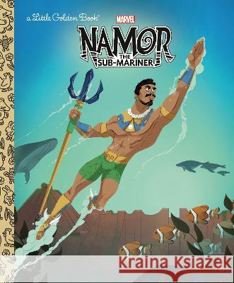 Namor the Sub-Mariner Little Golden Book (Marvel) David Croatto Golden Books 9780593648025 Golden Books - książka